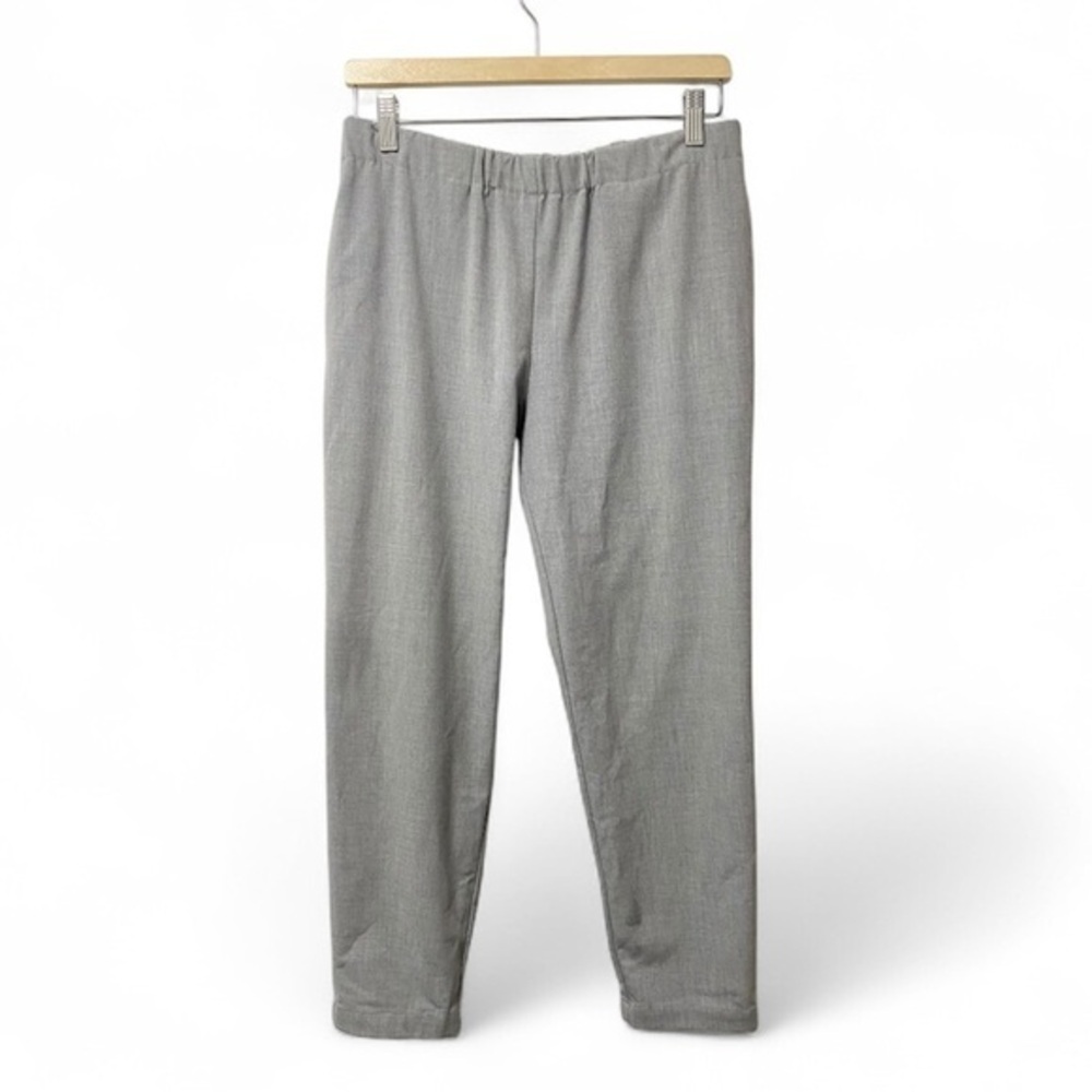 Ottod’Ame Tailored Elastic Waist Pants Gray Made in Italy — Size US 6